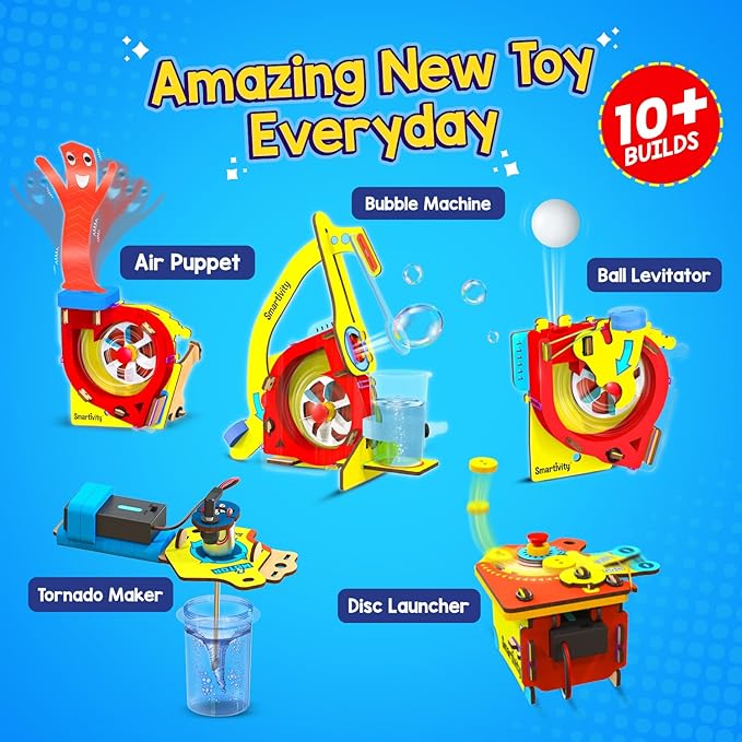 Smartivity 10-in-1 Motor-Powered Gadgets Kit - Image 3