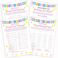 ALodr Girls Birthday Party Set, 20 Birthday Double Sided Cards Set, Girls by ALodr