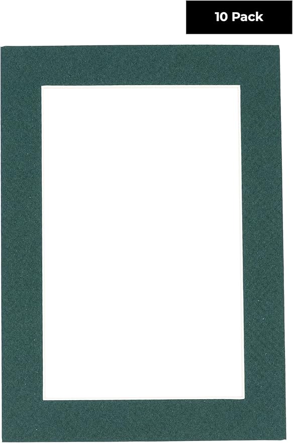 Pack of TEN 8x10 Mats Bevel Cut - Image 2