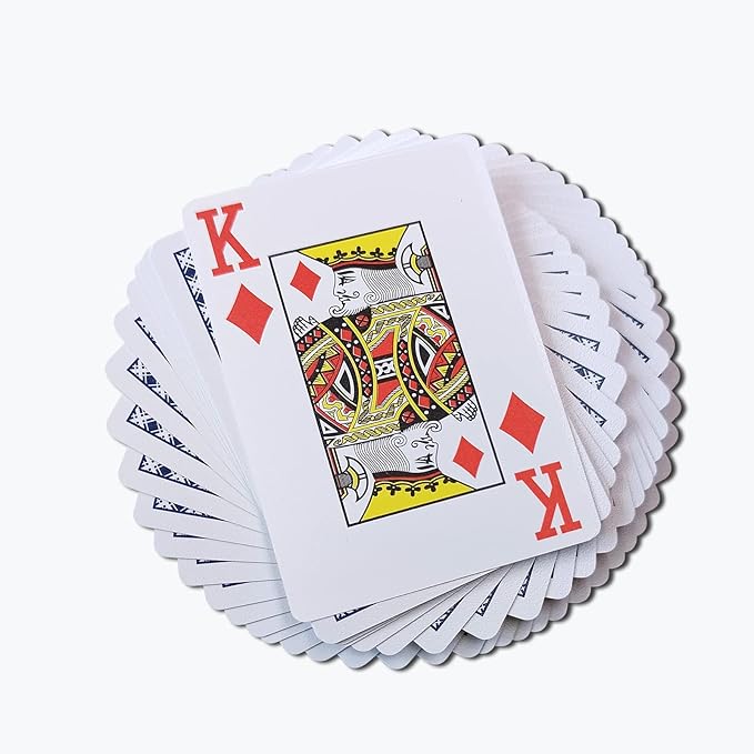 Plastic Playing Cards, Poker Size, Excellent Quality, Jumbo Index, Waterproof & - Image 5