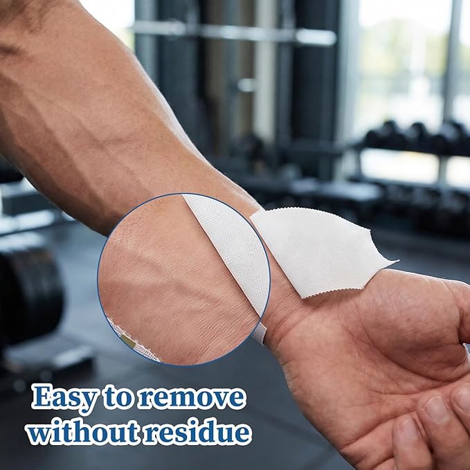 2 Pack Christian Cross Athletic Tapes Sport Religious, White Wrist Tape Baseball Soccer Tennis Wristband 1.5in x 30ft Cotton Easy to Tear Wrist Tape for Ankle Fingers Injury Wrap Gymnastics