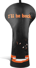 Big Crazy Golf Headcovers - Funny Golf Club Covers - Driver Headcover with Tour Grade PU Leather - Golf Driver Headcover, Waterproof Golf Head Covers, Soft Lining Golf Gift