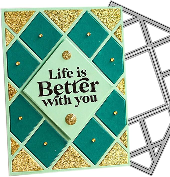 Mvchifay Cutting Dies for Card Making Metal Die-Cuts Scrapbooking Tool Hollow - Image 2