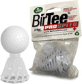 BirTee Golf Tees - PRO Speed Plus with Flexibility & Durability - 8 Pack. Indoor Golf Tees/Golf Simulator Tees/Winter Plastic Golf Tees