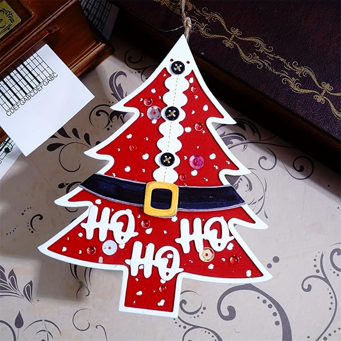 Festivals Metal Cutting Die for Scrapbooking, Christmas Cut Stencils for DIY - Image 5