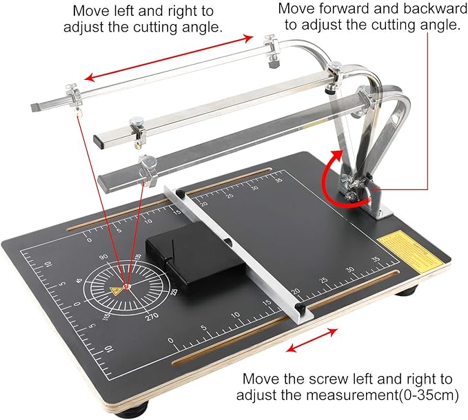 YaeTek Micromot Hot Wire Cutter Thermocut Foam Cutting Machine, 110V Table Top - Image 4