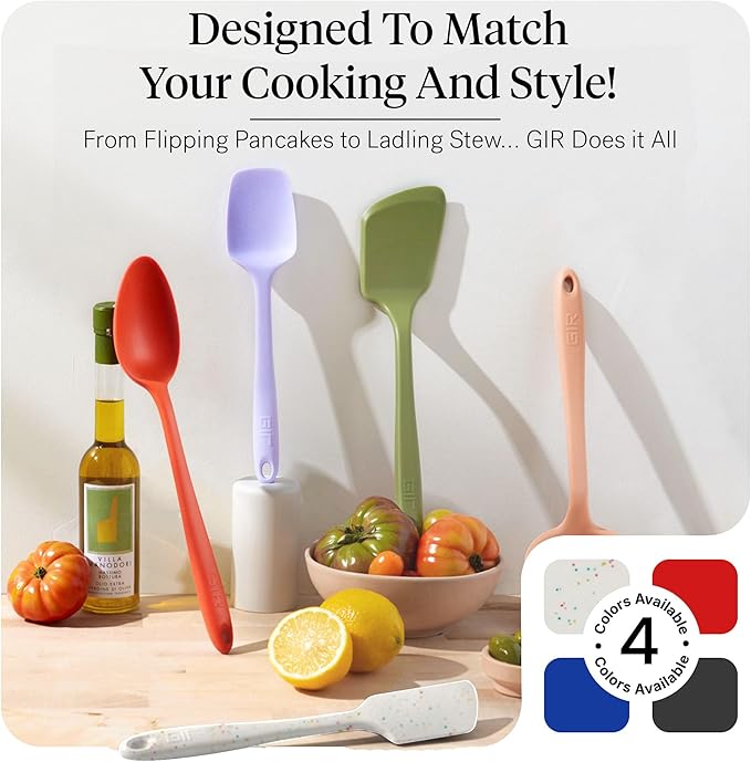 GIR: Get It Right 5-Piece Silicone Essentials Kitchen Utensils Set - Image 6