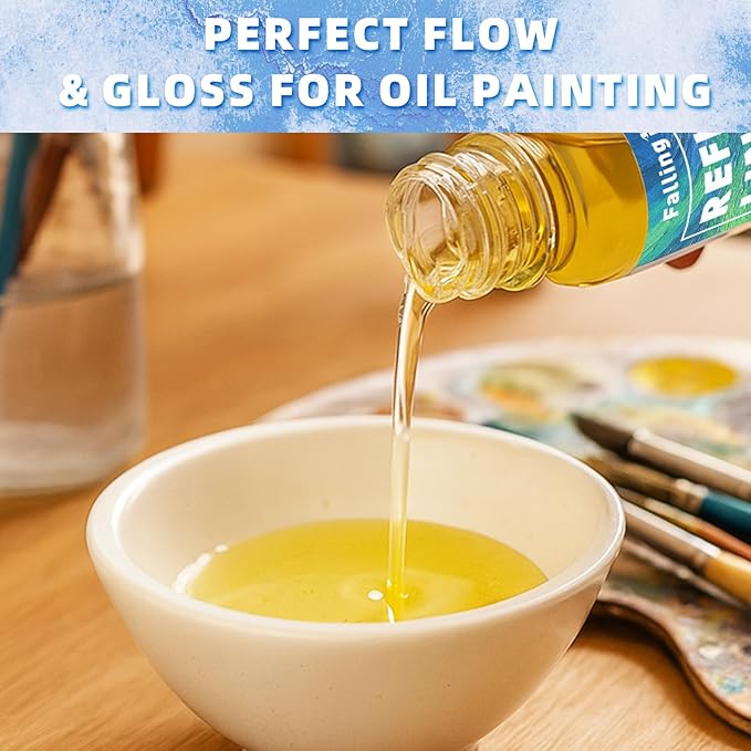 Falling in Art Refined Linseed Oil - Image 5