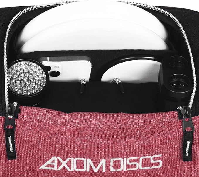 Axiom Discs Voyager Lite Backpack Disc Golf Bag (Choose Your Favorite Color)