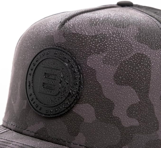 BRIMZ Outdoor Performance Hat - Water & Sweat Resistant Hats - Breathable & Moisture-Wicking Snapback