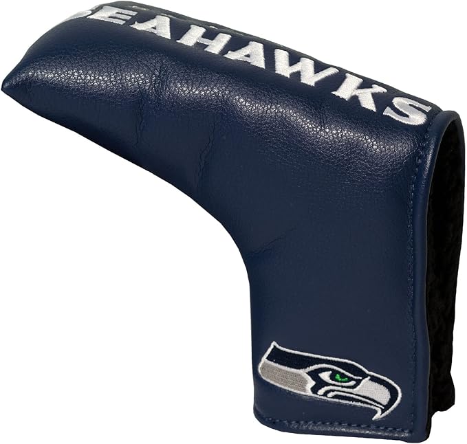 Team Golf NFL Vintage Blade Putter Cover Golf Club Vintage Blade Putter Headcover, Form Fitting Design, Fits Scotty Cameron, Taylormade, Odyssey, Titleist, Ping, Callaway