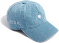 Atticus Poetry Hat, Embroidered Brushed Cotton Women’s Baseball Hat Unisex Fit, Adjustable One Size