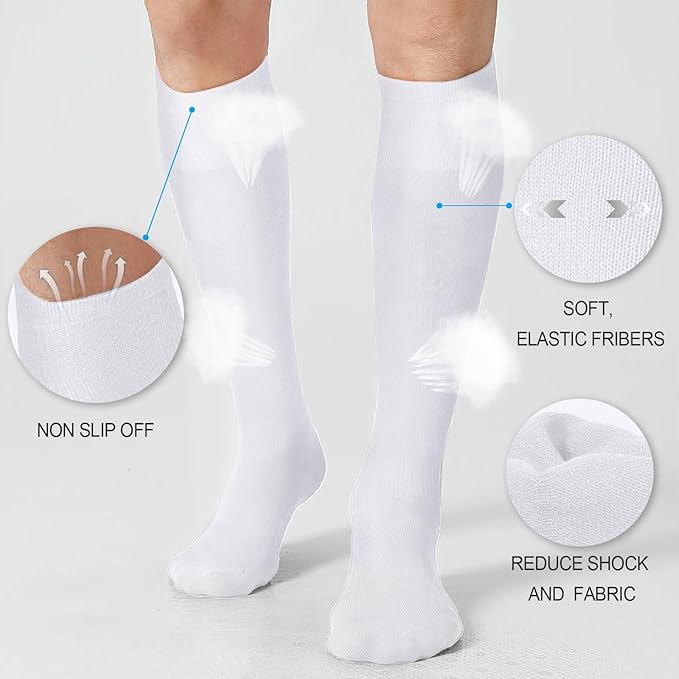 XZQTIVE Baseball Softball Socks and Baseball Softball Belt Combo Set Knee-High Soccer Socks for Kids Youth Adult