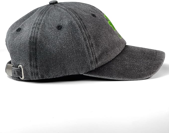 St Patricks Day hat Green Baseball Cap Shamrock Embroidered for man Women Funny