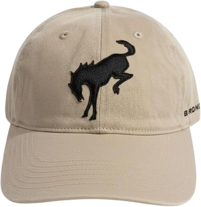 Ford Bronco Hat – Officially Licensed Adjustable Baseball Cap with Embroidered Logo – 5 Colors by Ford Motor Company