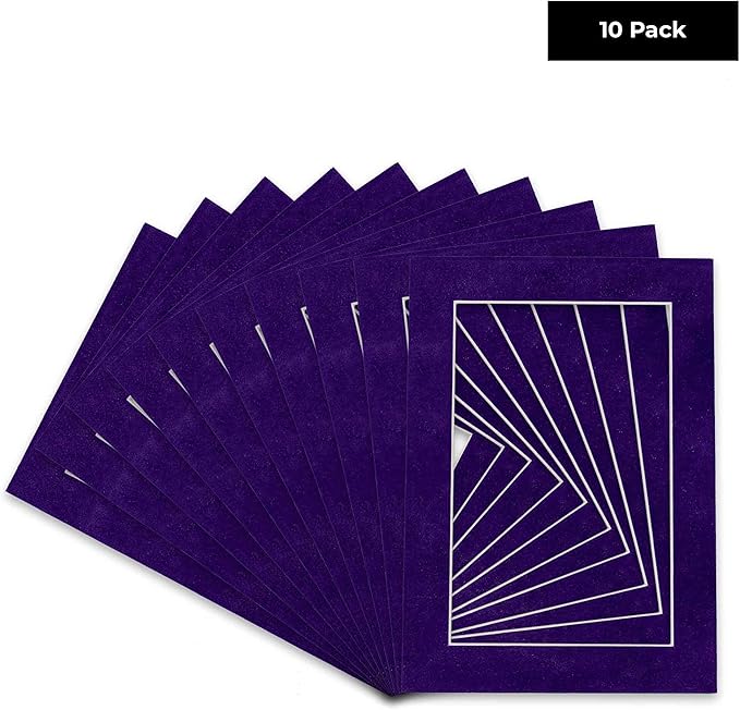 Pack of Ten Acid Free 11x14 Mats Bevel Cut - Image 2