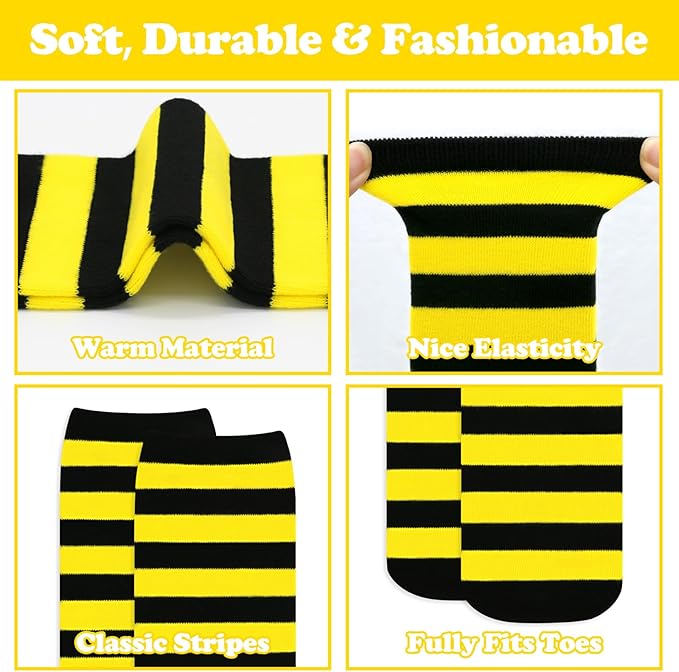 Sarfel Kids Soccer Socks Toddler Soccer Socks Girls Boys Soccer Socks Kids Tube Socks with Stripes Toddler Knee High Socks