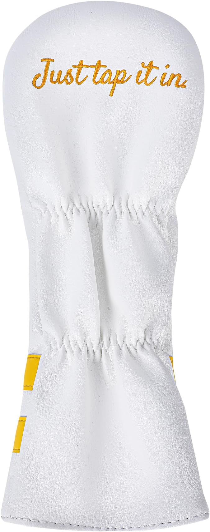 Funny Golf Head Covers - Leather Driver Headcover, Fairway Wood, and Hybrid Covers - Inspired Design with Premium Embroidery - Unique Golf Gift & Accessories for Men and Women Golfers