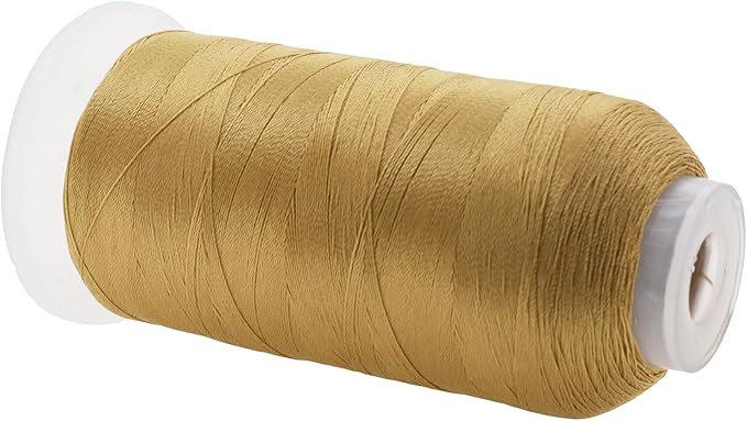 Mandala Crafts Tan Heavy Duty Thread -1500 Yds Tex 70 Thread - Image 2