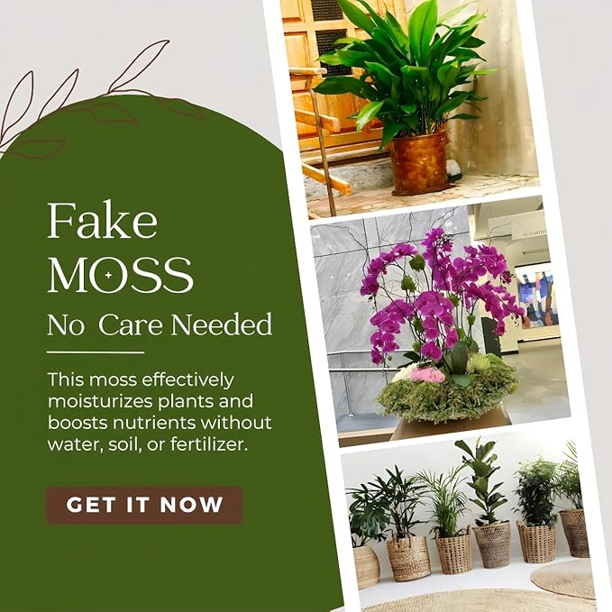 BYHER 35 OZ Large Capacity Fake Moss - Image 3