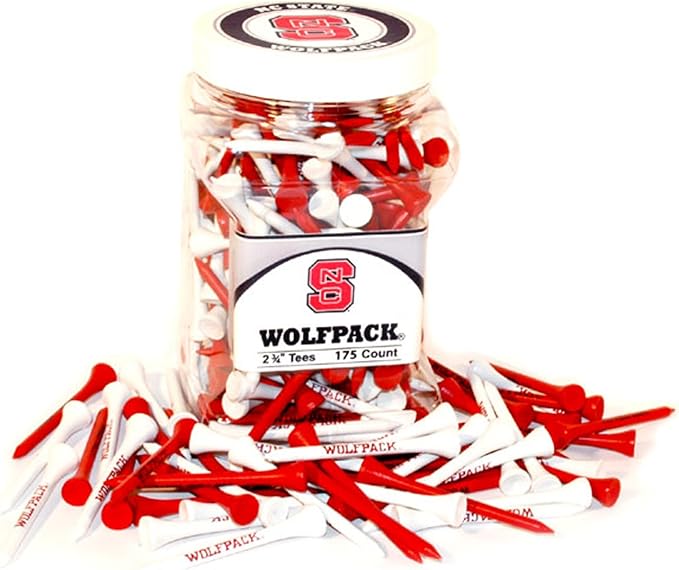 Team Golf NCAA unisex-adult Jar of 175 Golf Tees