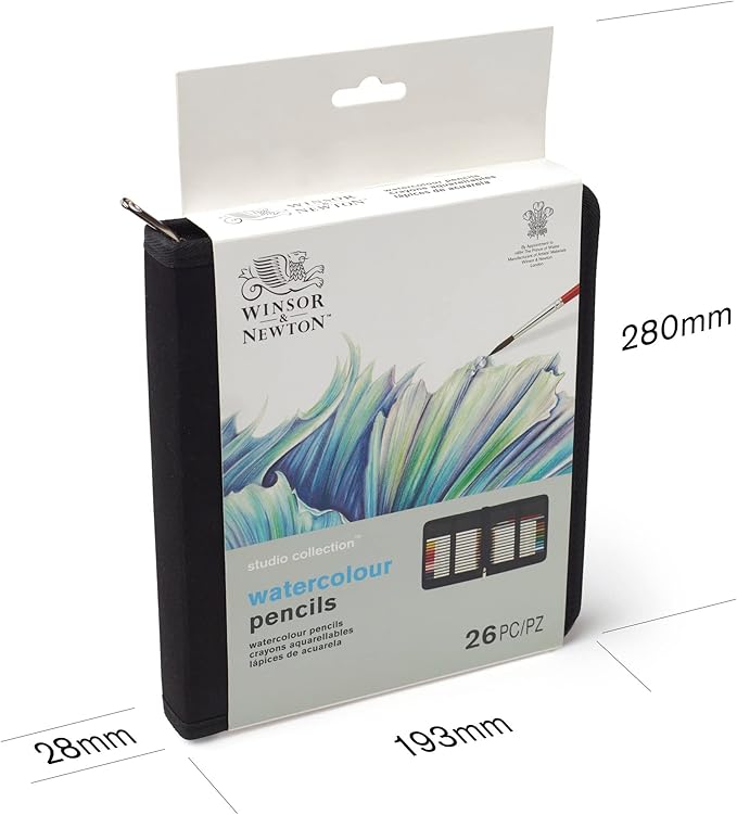 Winsor & Newton Studio Collection Artist Pencils, Watercolor Pencil Wallet - Image 10