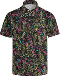 Mens Golf Shirts Golf Polo Shirts for Men Short Sleeve Polo Shirts Golf Gifts