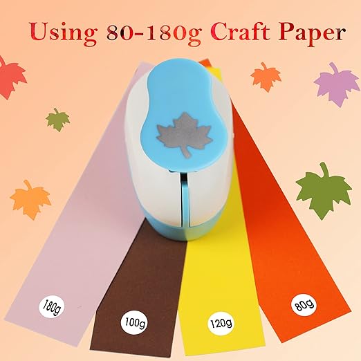 Maple Leaf Punch Cutter 1inch, Paper Punches, Craft Lever Punch Handmade - Image 6