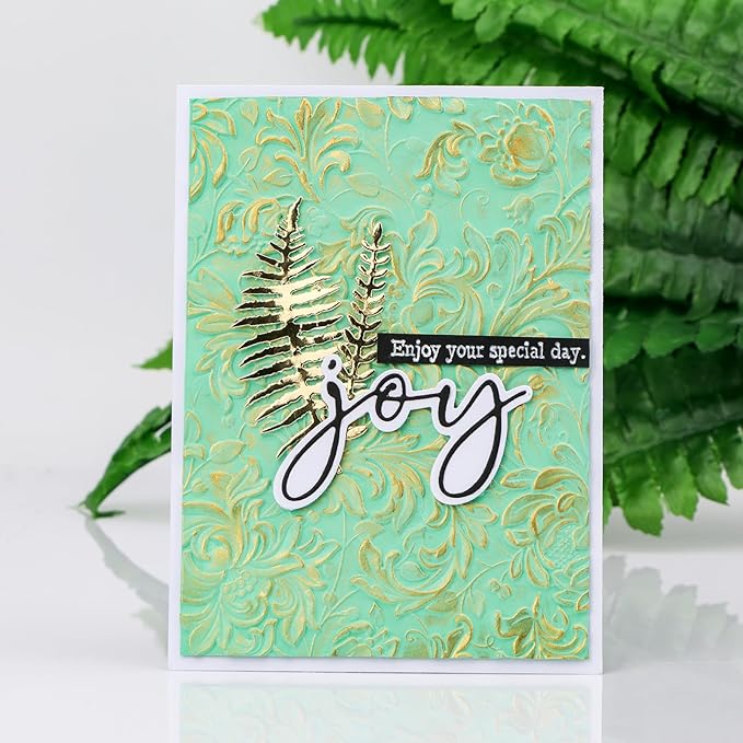 BAOFALI 3D Flowers Theme Plastic Embossing Folders Phoenix - Image 7