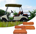 Golf Cart Seat Covers for EZGO TXT Club Car DS Gas or Electric OEM Regular Seat Cushion, No Staple, Golf Cart Vinyl Replacement Seat Cover