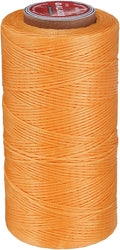 uxcell Flat Leather Sewing Waxed Thread, 270m / 295 Yards Polyester Wax String by uxcell