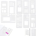 Handmade Flexible Record Template, Planner Stencil Set by MUADUTYY