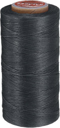uxcell Flat Leather Sewing Waxed Thread, 270m / 295 Yards Polyester Wax String by uxcell