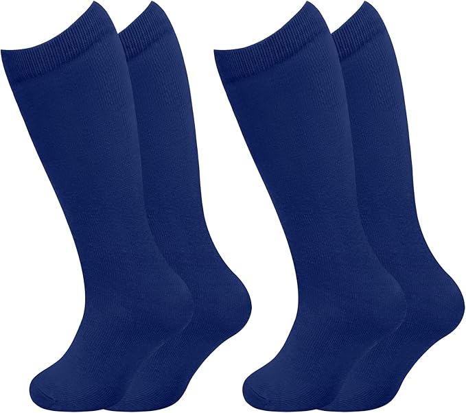 qikqik Toddler Soccer Socks Kids Soccer Socks Boys Baseball Sock Youth Football Sock Girls Softball Accessories Team Sports
