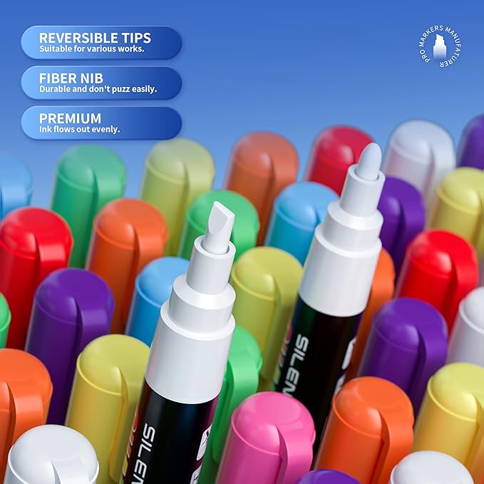 White Liquid Chalk Markers - Image 4
