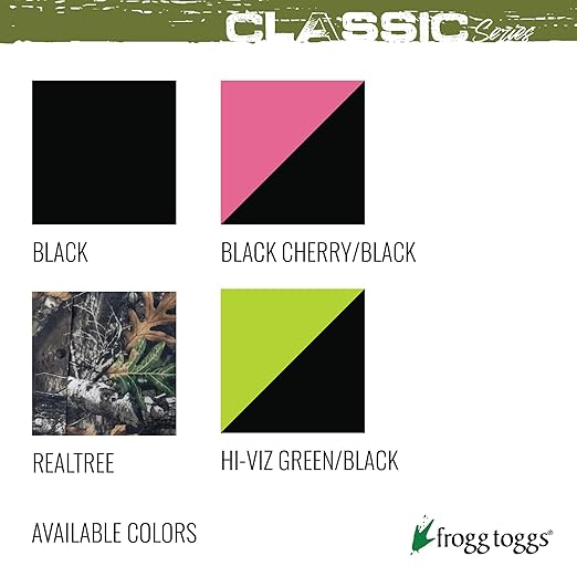 FROGG TOGGS Women's Classic All-Purpose Waterproof Breathable Rain Suit, Realtree APX, Small