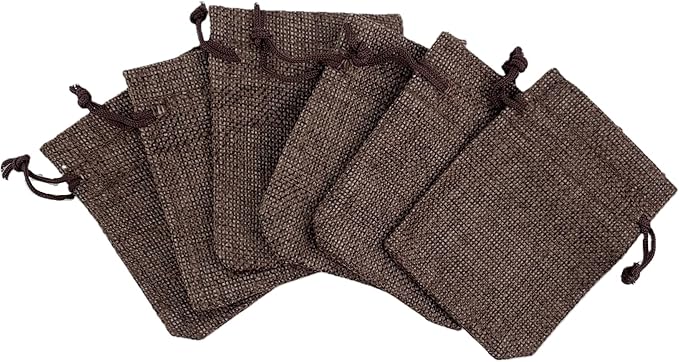 Palmhomee Pack Of 25 Burlap Gift Bags - Image 2