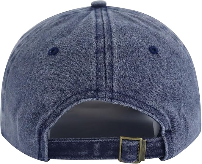 Lake Life Hats for Women Men, Funny Adjustable Washed Cotton Embroidered Summer Vacation Sun Baseball Cap