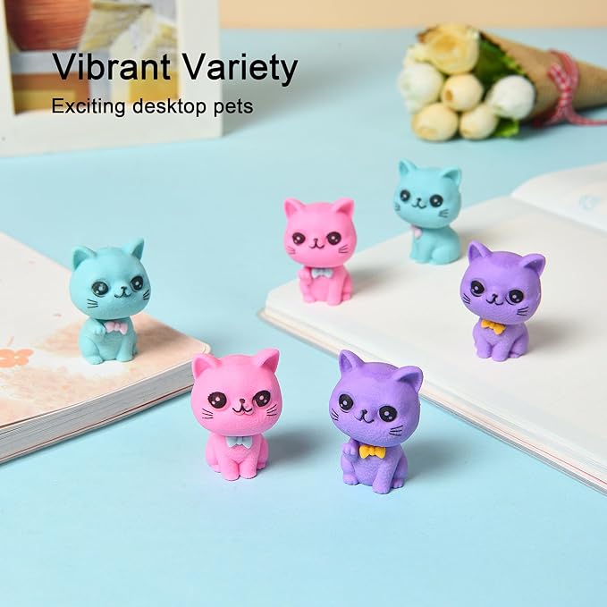 HILAZA 18Pcs Pencil Top Erasers - Image 4