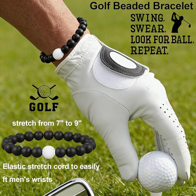 BIAJIYA Gifts for Dad and Fathers, Unique Funny Golf Gifts for Golfers Men Dad Husband, 11Pcs Premium Golf Cleaning Accessories for Birthday Fathers Day Valentines Day