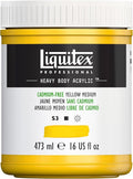 Liquitex Professional Heavy Body Acrylic Paint, 16-oz Pot, Cadmium Free Yellow by Liquitex