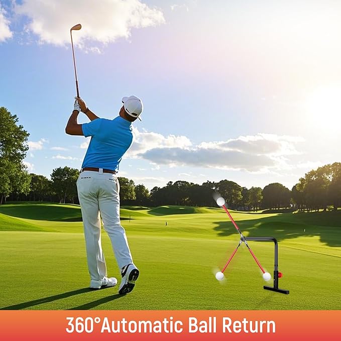 Golf Swing Trainer, Golf Training Aid, Durable Metal Practice Golf Swing Training Aid, Golf Practice Equipment, Golf Swing Trainers, Golf Accessories for Gift, Golf Gifts for Men