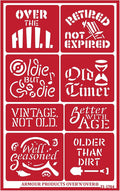 Over'N'Over Reusable Glass Etching Stencils – Durable Self-Stick Designs by OVER+%27N%27+OVER