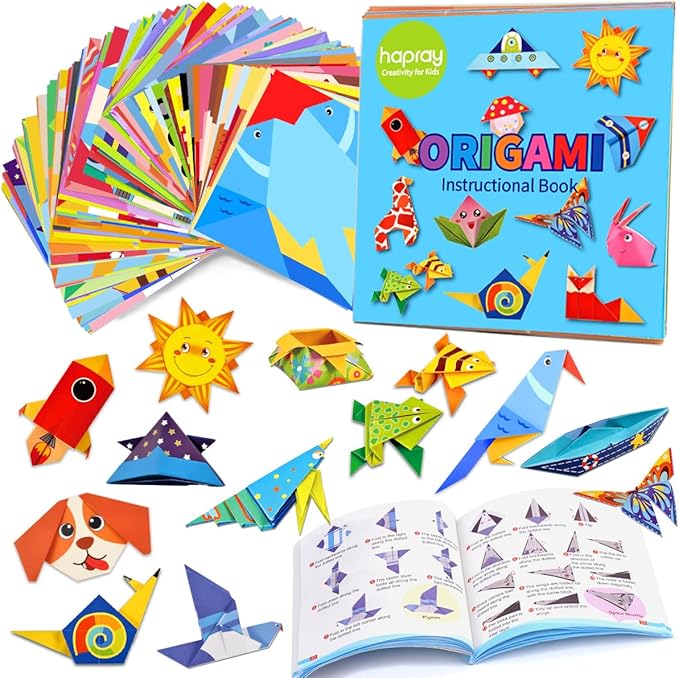Origami Kit for Kids Ages 5-8 8-12, by hapray