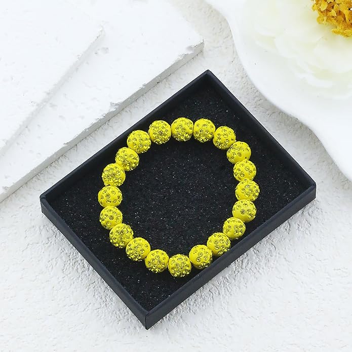 Baseball Bracelet for Women Men Baseball Mom Accessories Essentials Stuff Sparking Bead Bracelet Jewelry Baseballs Sport Fan Bracelet for Sports Game Team