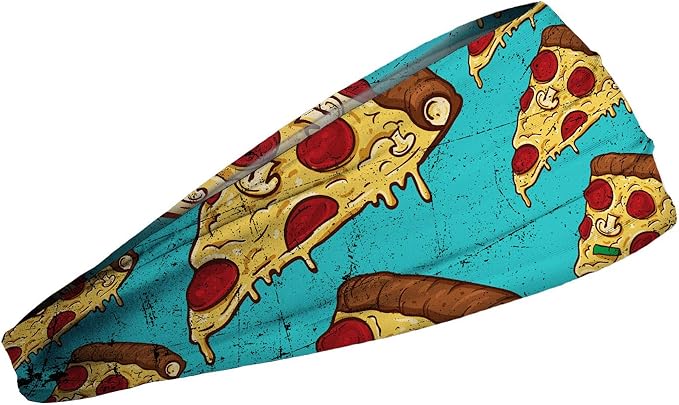 JUNK Brands Big Bang Lite Novelty Headband - Moisture-Wicking, Performance Fabric, Non-Slip, Sports Sweatband for Men & Women - One Size
