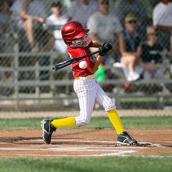 Baseball Socks and Belt Combo for Youth Adult - Softball Socks and Belt for Boys and Girls