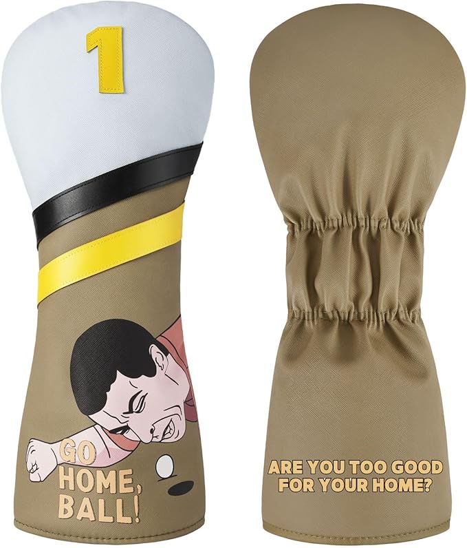Funny Golf Putter Headcover, Perfect Golf Gift for Men and Women, Golf Accessories for Golfers