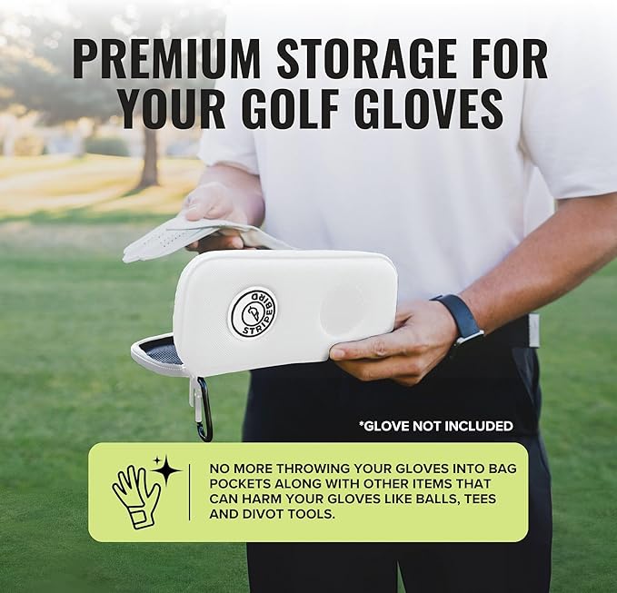 Stripebird - Performance Golf Gloves Case