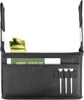 TUYUU Golf Push Cart Organizer, Accessories Pouch Bag, Drink Holder, Black